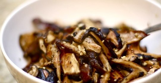 Жареные шиитаке