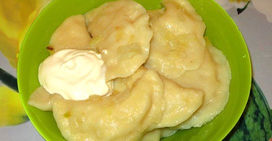 Вареники с квашеной капустой