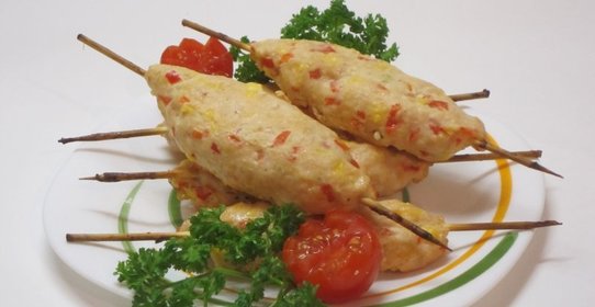 Турецкий кебаб со сладким перцем