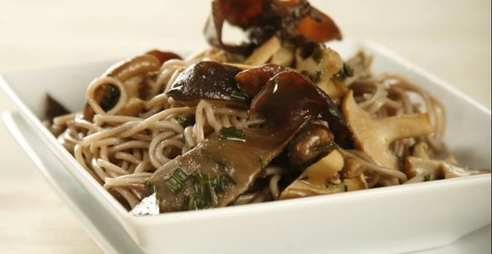 Соба с грибами