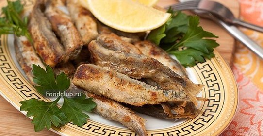 Жареная мойва