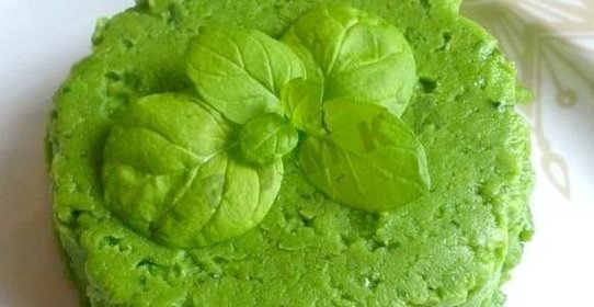 Пюре из зеленого горошка