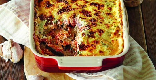 Гратен из баклажанов