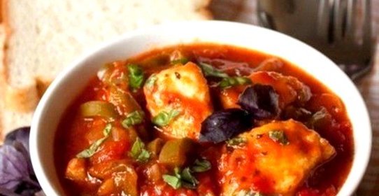 Пеппероната с курицей