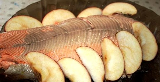 Радужная форель запеченная