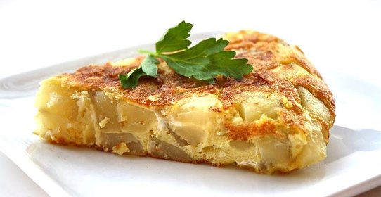 Омлет с картошкой в духовке