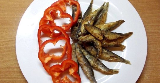 Жареная сельдь