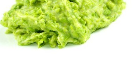 Пюре картофельное с горошком и чесноком