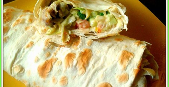 Шаурма в домашних условиях