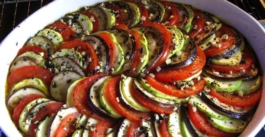 Рататуй классический в духовке