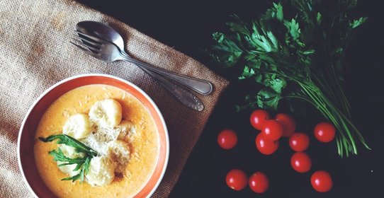 Ньокки в тыквенно-сливочном соусе