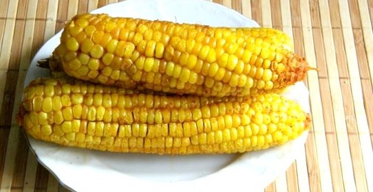 Запеченная кукуруза со специями