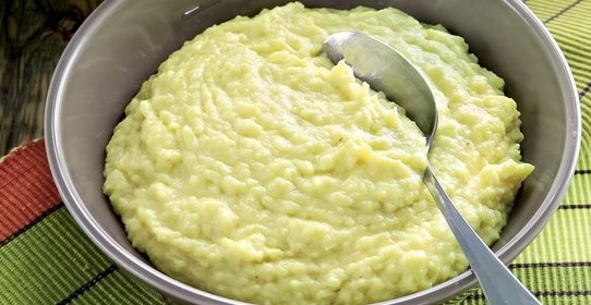 Фальшивое картофельное пюре с сыром