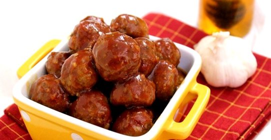 Фрикадельки в медовом соусе