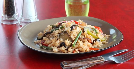 Рис с овощами