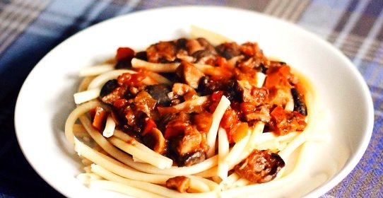 Паприкаш из вешенок