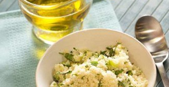 Кускус с зелёными овощами