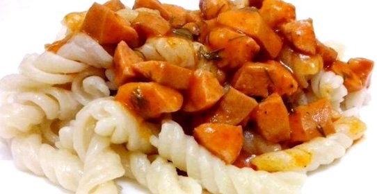 Быстрая подлива к макаронам