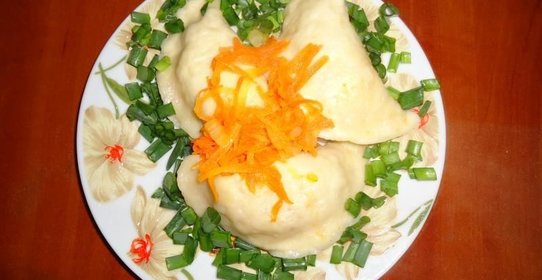 Вареники с капустой