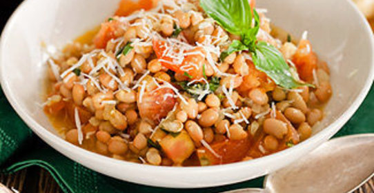 Фасоль по-итальянски в мультиварке