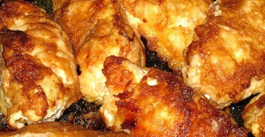 Куриная отбивная в кляре