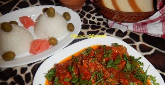 Чахохбили из курицы по-батумски