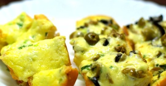 Запеченный батон