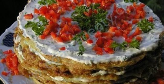 Кабачковый торт