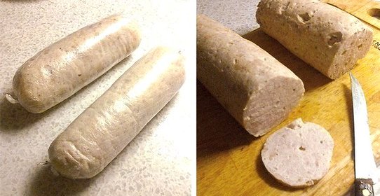 Домашняя вареная колбаса