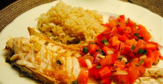 Окунь в духовке в фольге