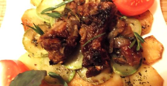 Гарнир к ребрышкам свиным