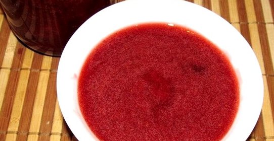 Клубничное пюре