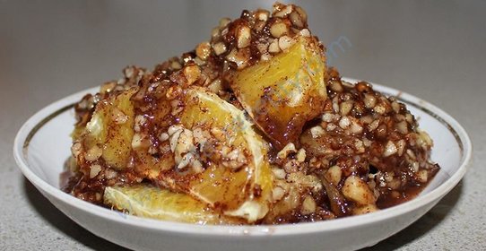 Апельсины, запеченные в духовке
