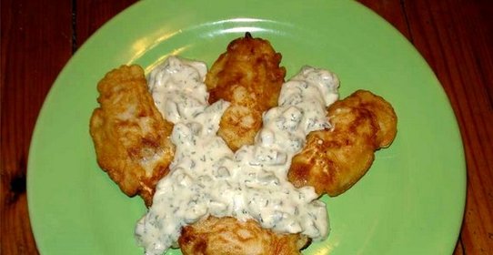 Рыбное филе в кляре