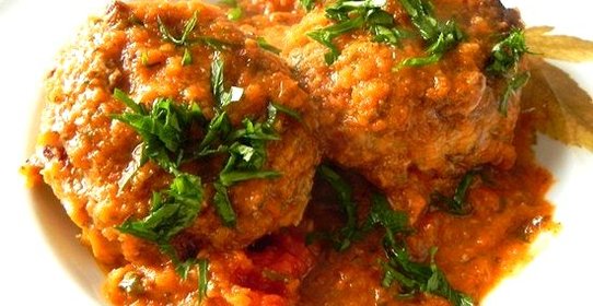 Итальянские фрикадельки с миндалем