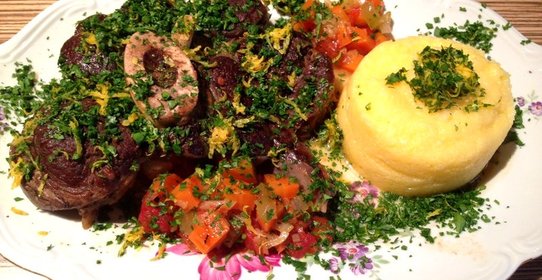 Оссобуко с петрушкой