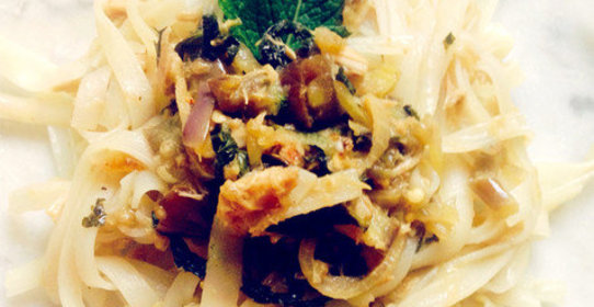 Паста с тунцом