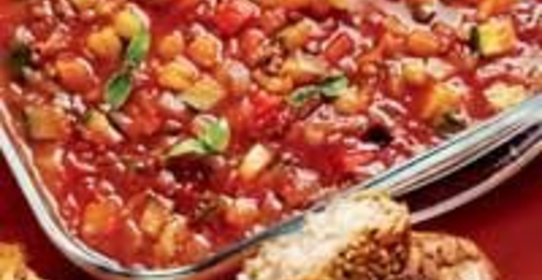 Густой овощной чаудер в духовке