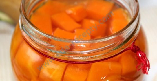 Компот из тыквы на зиму