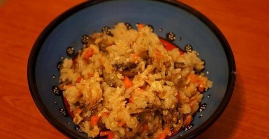 Тяхан с овощами