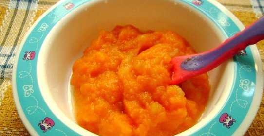 Тыквенно-яблочное пюре