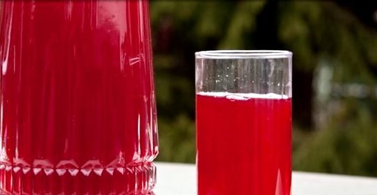 Компот из вишни замороженной