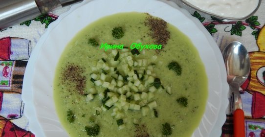 Зеленый гаспачо