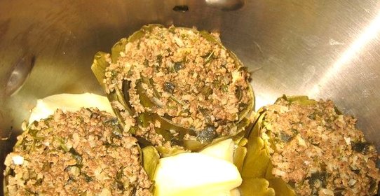 Артишоки фаршированные