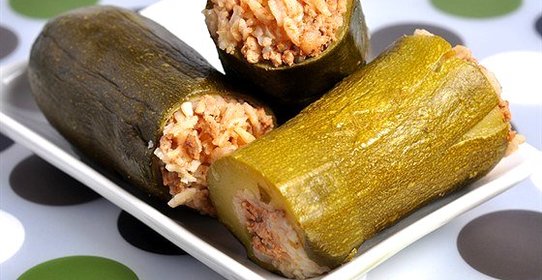 Кабачки фаршированные