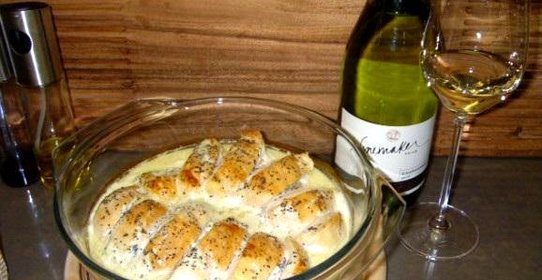 Куриное филе в сливочном соусе