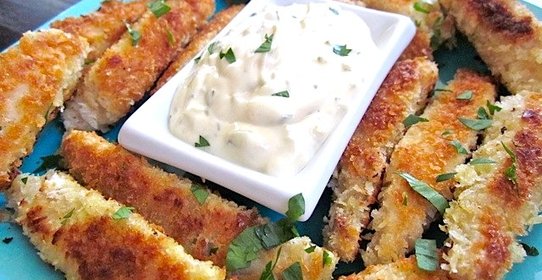 Жареное филе пангасиуса