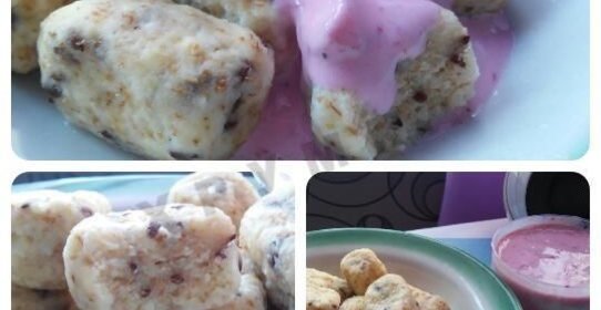 Ленивые вареники на завтрак