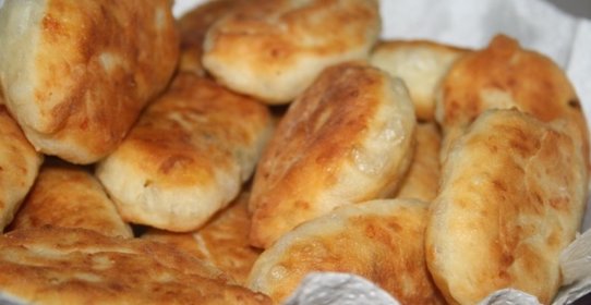 Пирожки с капустой на сырно-кефирном тесте