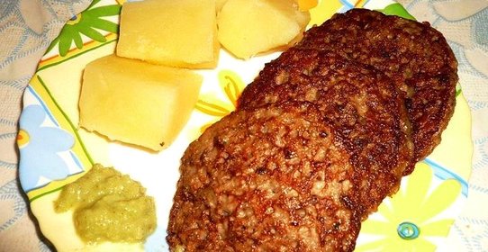 Печеночно-рисовые котлетки